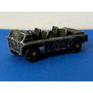 Vintage MIDGETOY Rockford IL Toy Metal Military Army Airplane tug truck